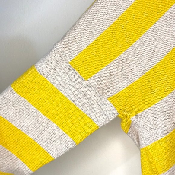ONLY our stories Yellow Striped Knit Pullover - Picture 6 of 8